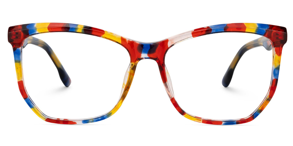 KellyEyewear Geometric Multicolor plastic