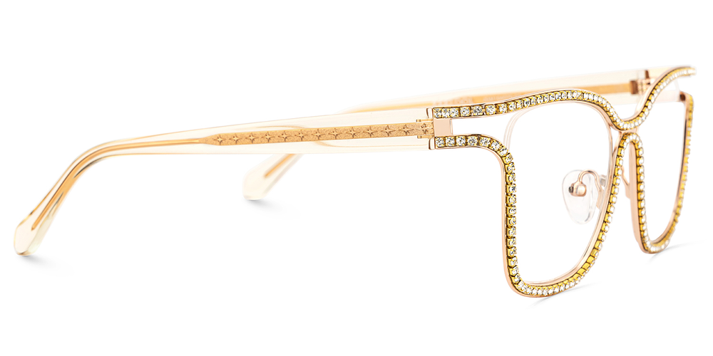 Kelly Eyewear Gold Bling
