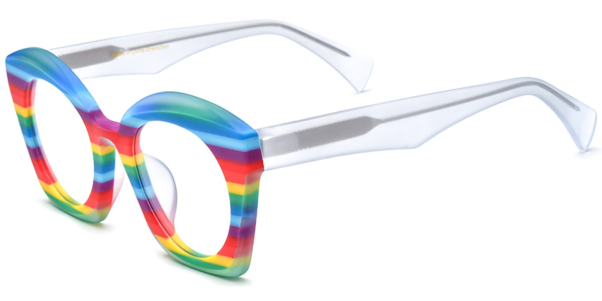 Kelly Eyewear Women rainbow Round