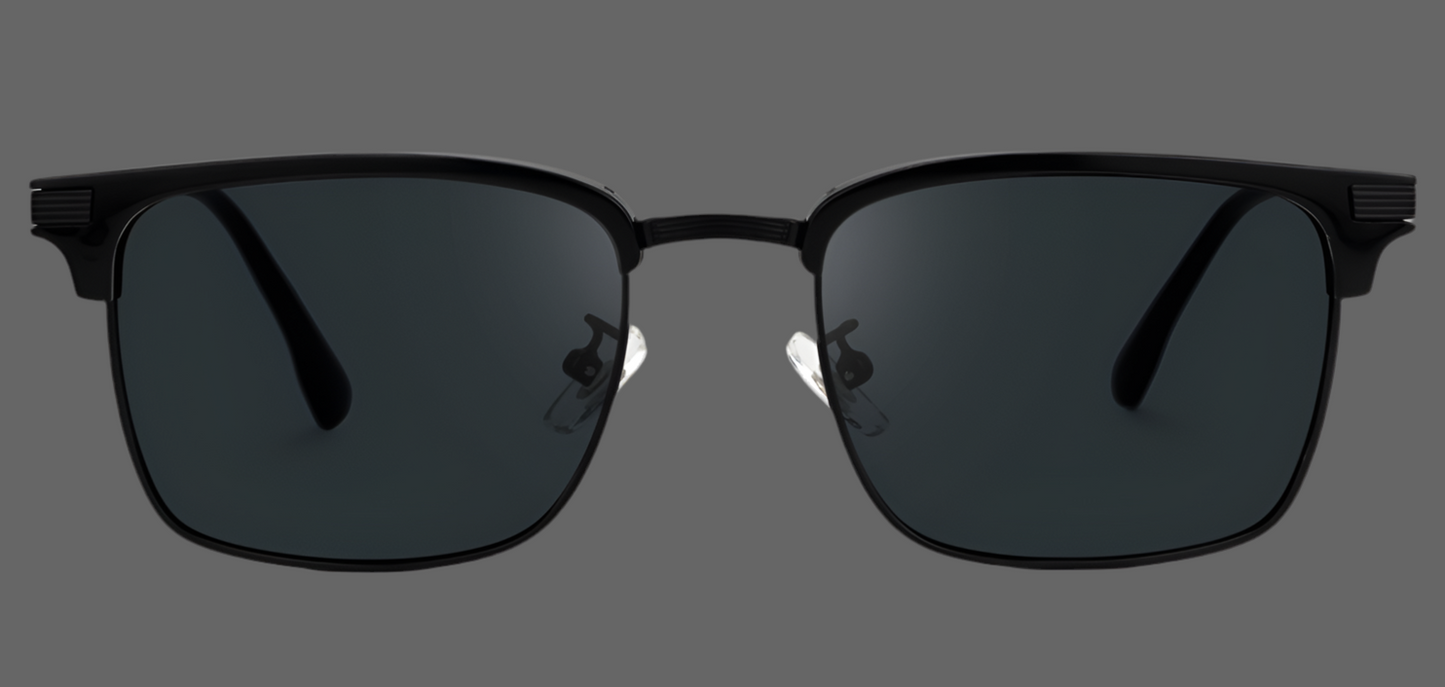 Black Browline Sunglasses Men Kollection