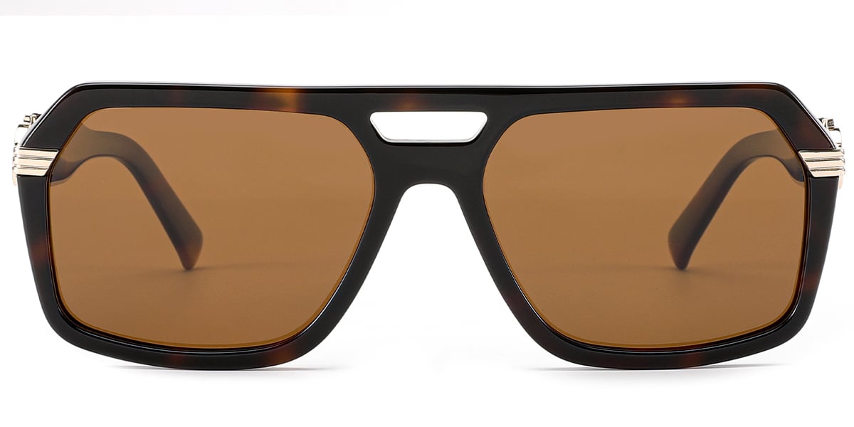 Sunglasses Tortoiseshell Gradient Amber Sunglasses