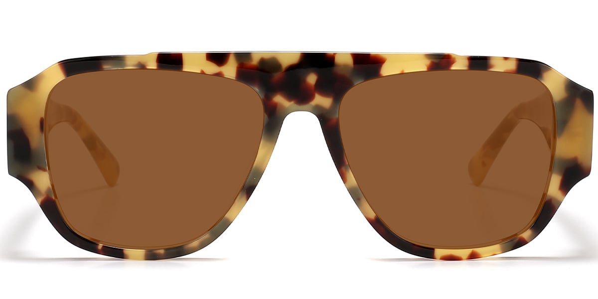 Acetate Square Sunglasses