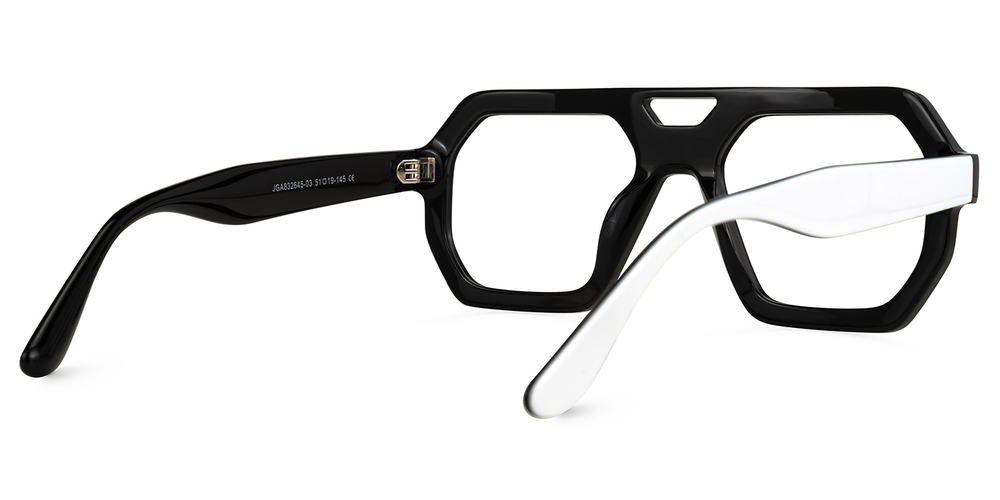 Kelly Eyewear White Aviator Men Kollection