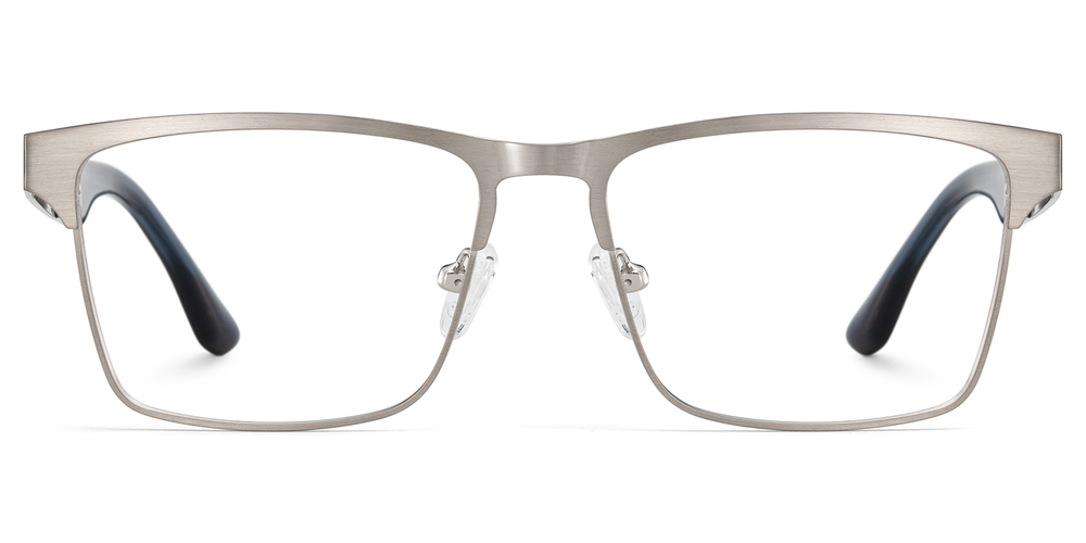 Kelly Eyewear Metal Silver frame and Blue Arms Men Wear
