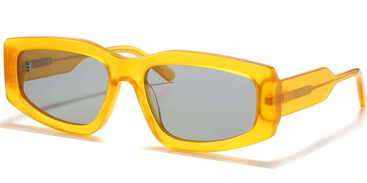 Acetate Rectangle Sunglasses