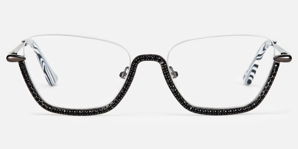 Kelly Eyewear Half Black Frame