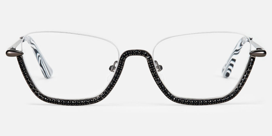Kelly Eyewear Half Black Frame