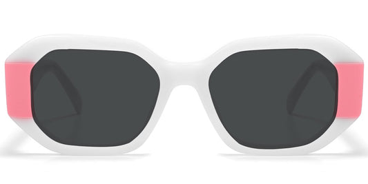 Acetate Rectangle Sunglasses