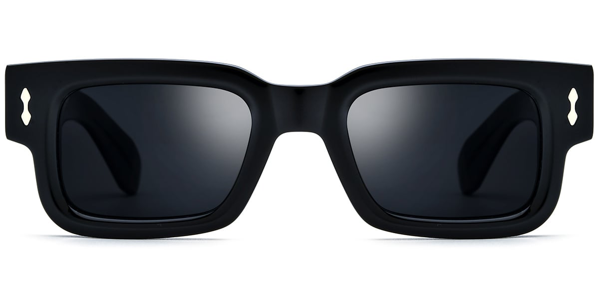 Acetate Rectangle Sunglasses