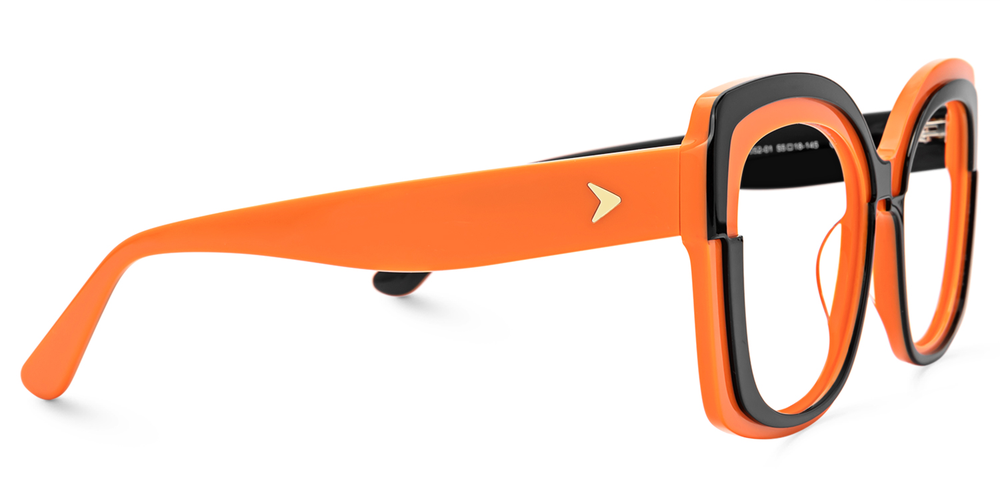 Kelly Eyewear Orange And Black Multiple Colors