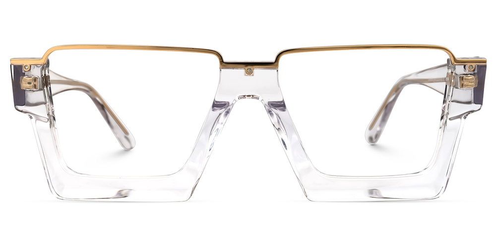 Kelly Eyewear Gold And Clear