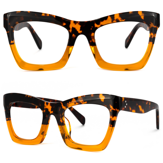 Kelly Eyewear Yellow Tortoiseshell