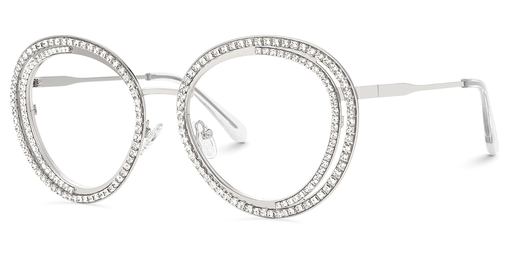 Kelly Eyewear Oval Bling