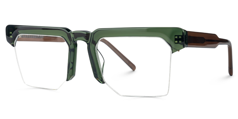 Kelly Eyewear Green Square Men