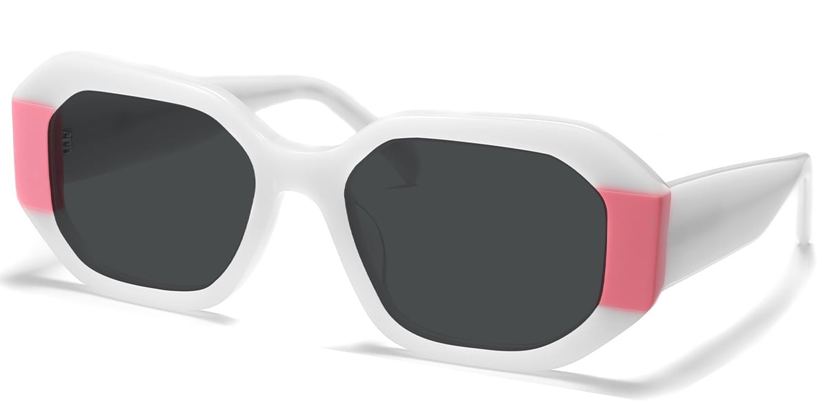 Acetate Rectangle Sunglasses