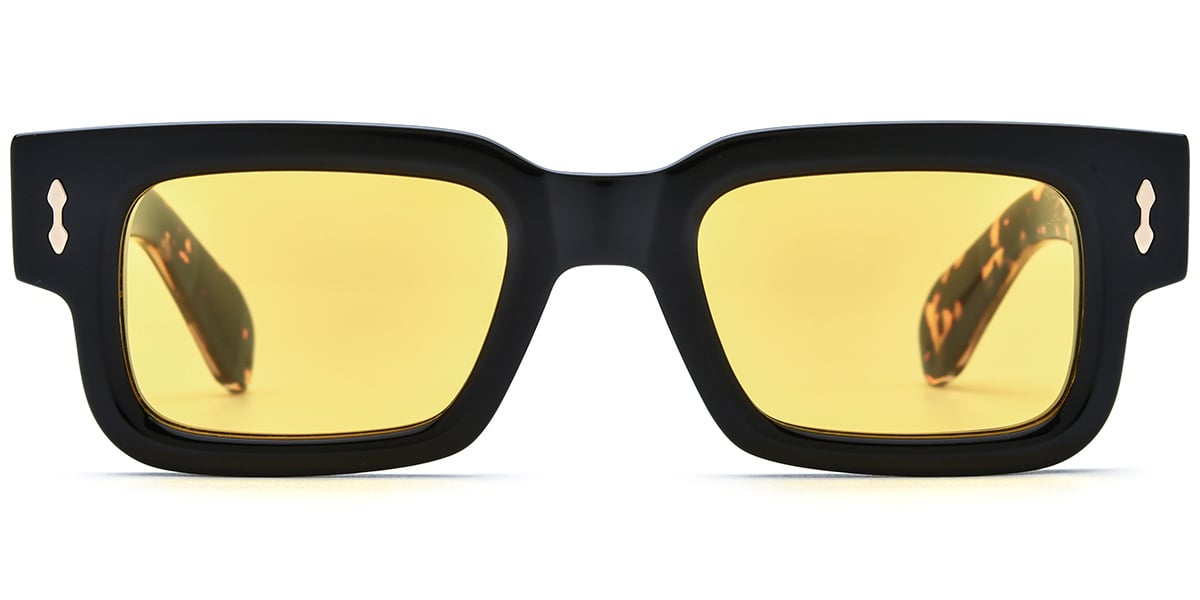 Acetate Rectangle Sunglasses