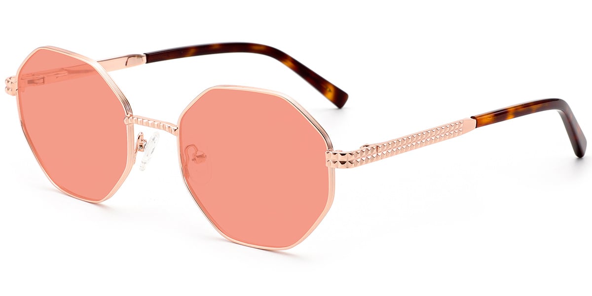 Rose Gold+Gradient Orange Polarized