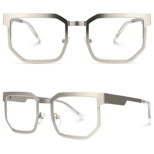 Kelly Eyewear Metal Sliver Square