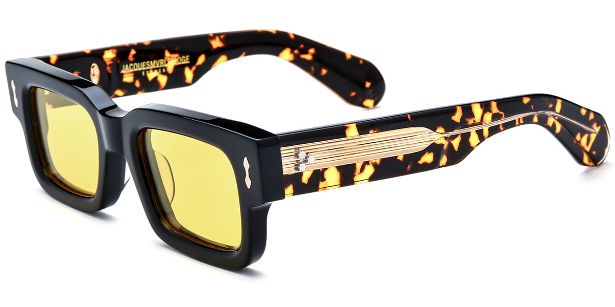 Acetate Rectangle Sunglasses