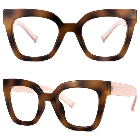 Kelly Eyewear Brown Butterfly