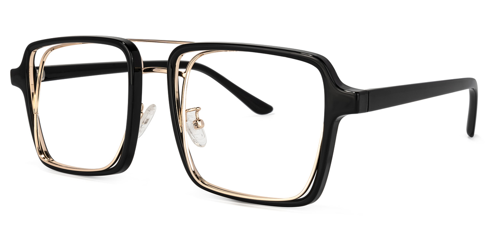 Kelly Eyewear Black Aviator