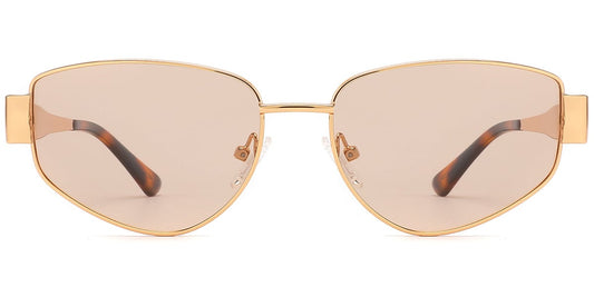 Acetate Geometric Sunglasses