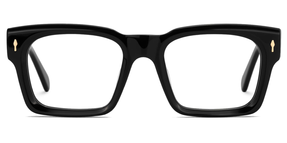 Kelly Eyewear Black Square Men