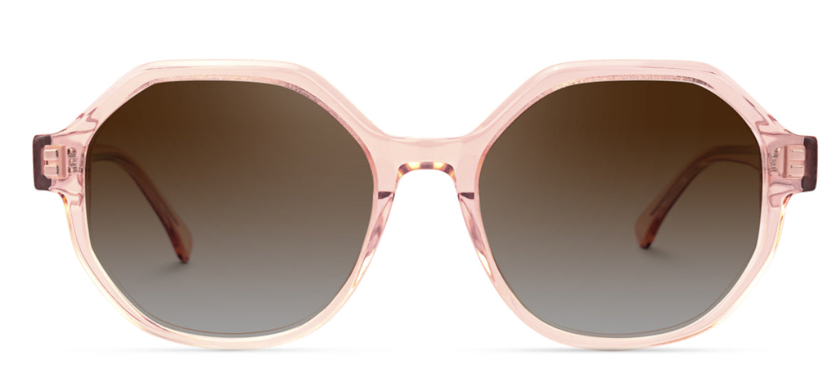 Pink Dark Grey Polarized