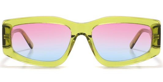 Acetate Rectangle Sunglasses