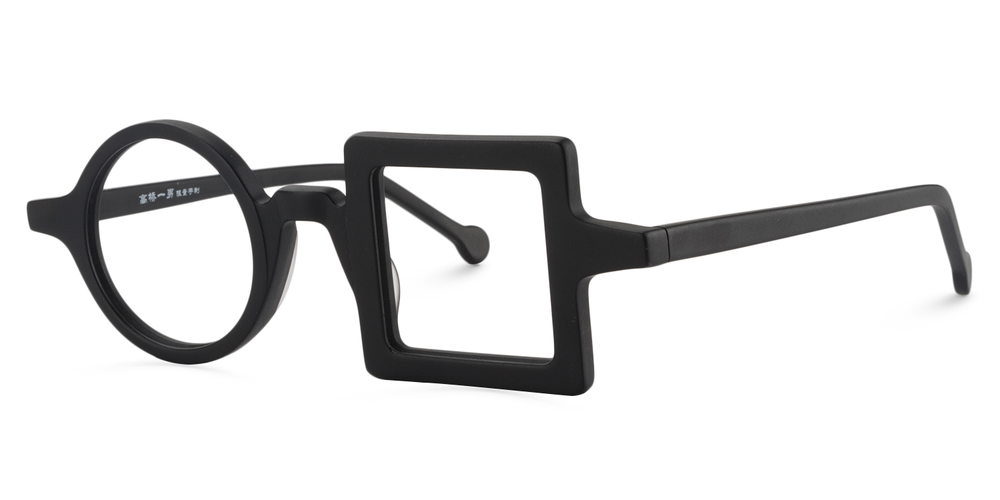 Kelly Eyewear Black Geometry