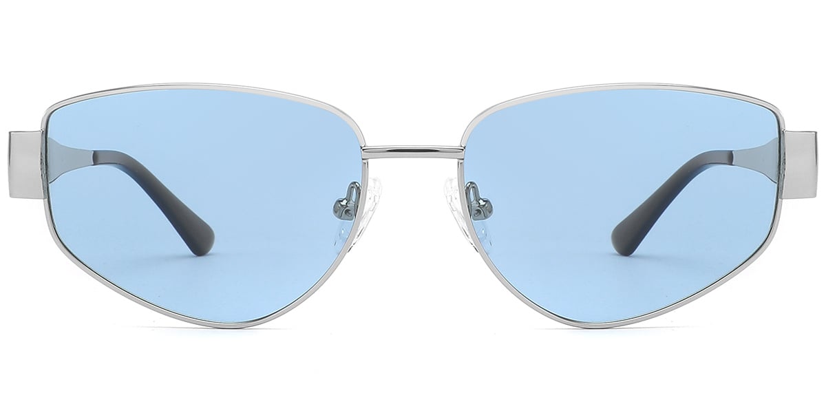 Acetate Geometric Sunglasses