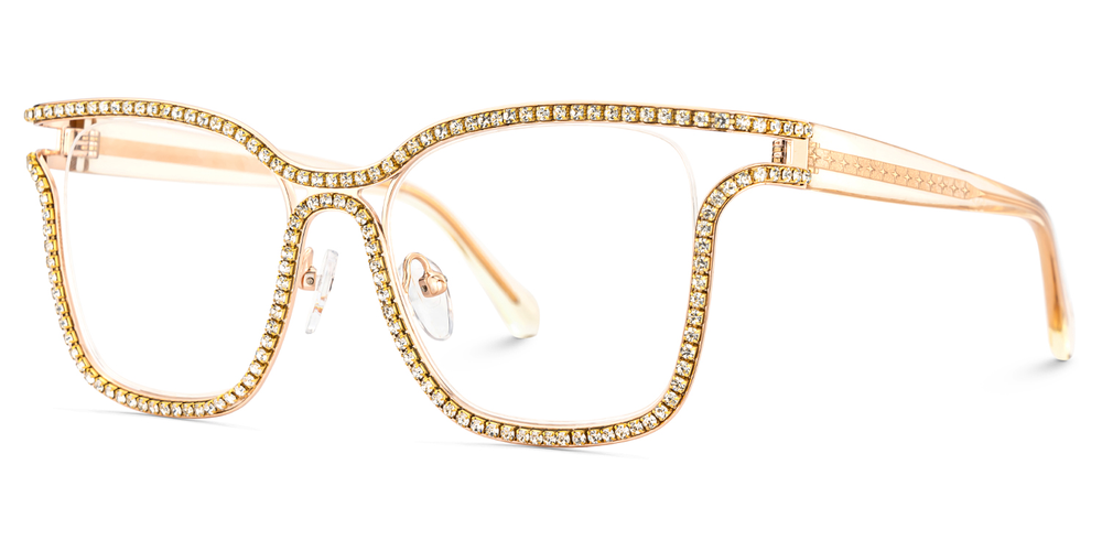 Kelly Eyewear Gold Bling