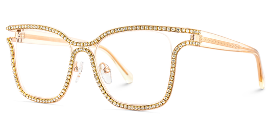 Kelly Eyewear Gold Bling