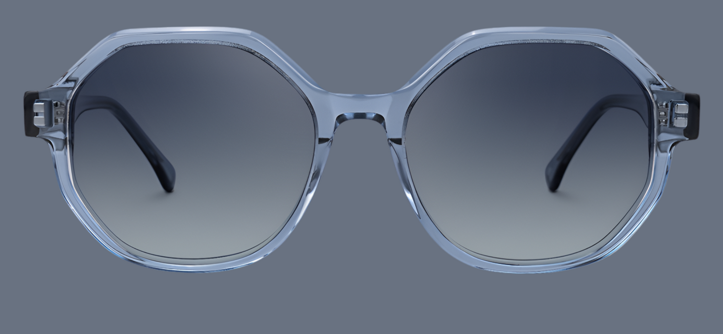 Kelly Eyewear Blue Dark Grey Polarized