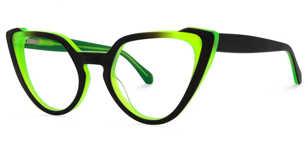 Lime Green Cat Eye KellyEyewear