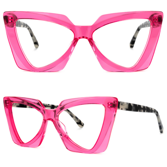 Kelly Eyewear Pink Cat-eye