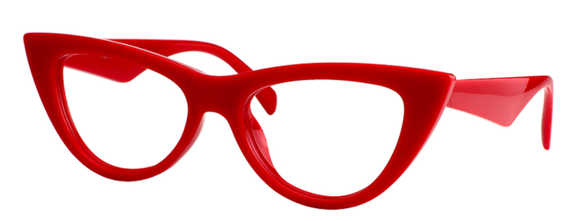 Kelly Eyewear Red Cateye