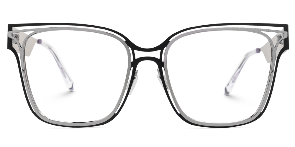 Kelly Eyewear Square Silver
