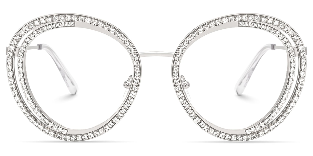 Kelly Eyewear Oval Bling