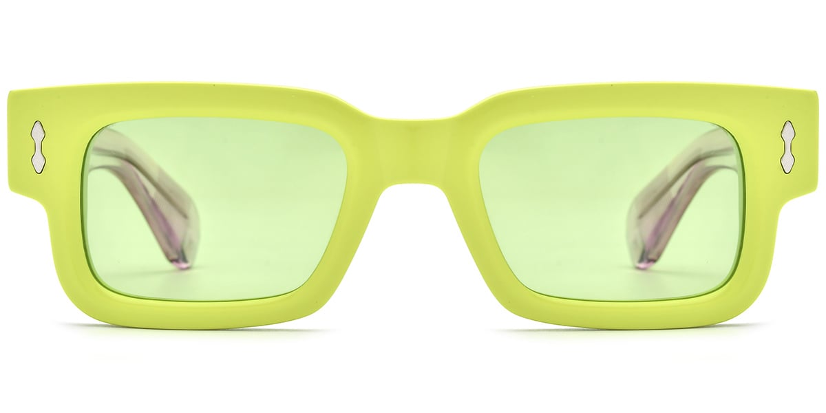 Acetate Rectangle Sunglasses