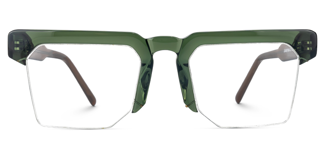 Kelly Eyewear Green Square Men