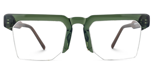 Kelly Eyewear Green Square Men