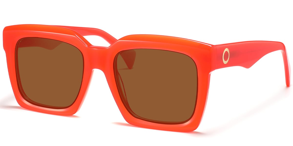 Acetate Square Sunglasses