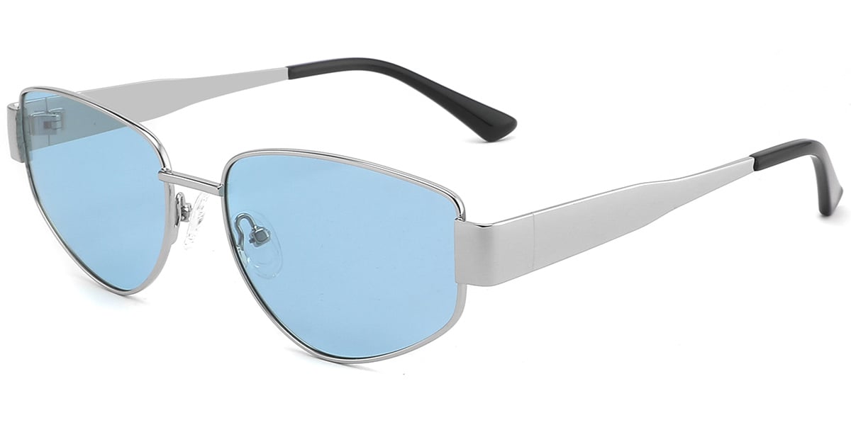 Acetate Geometric Sunglasses