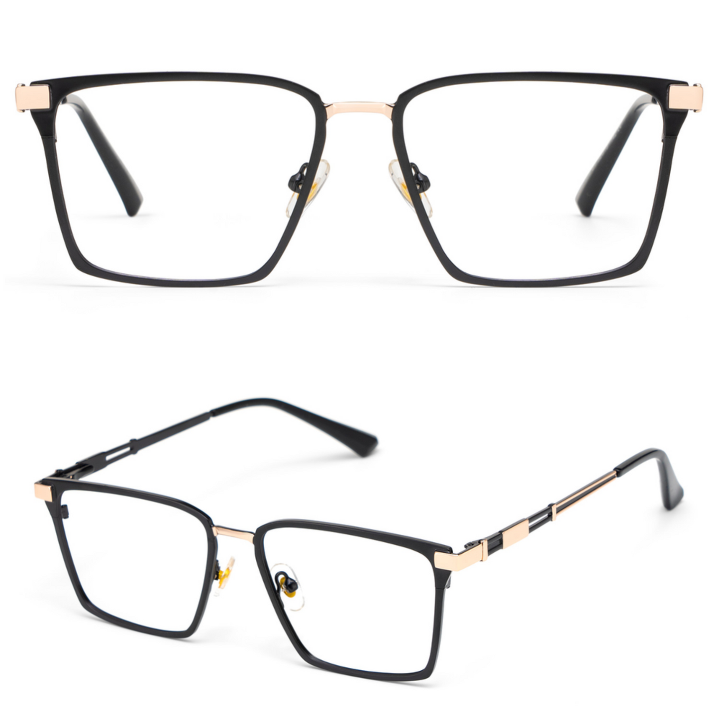 Kelly Eyewear Black And Gold