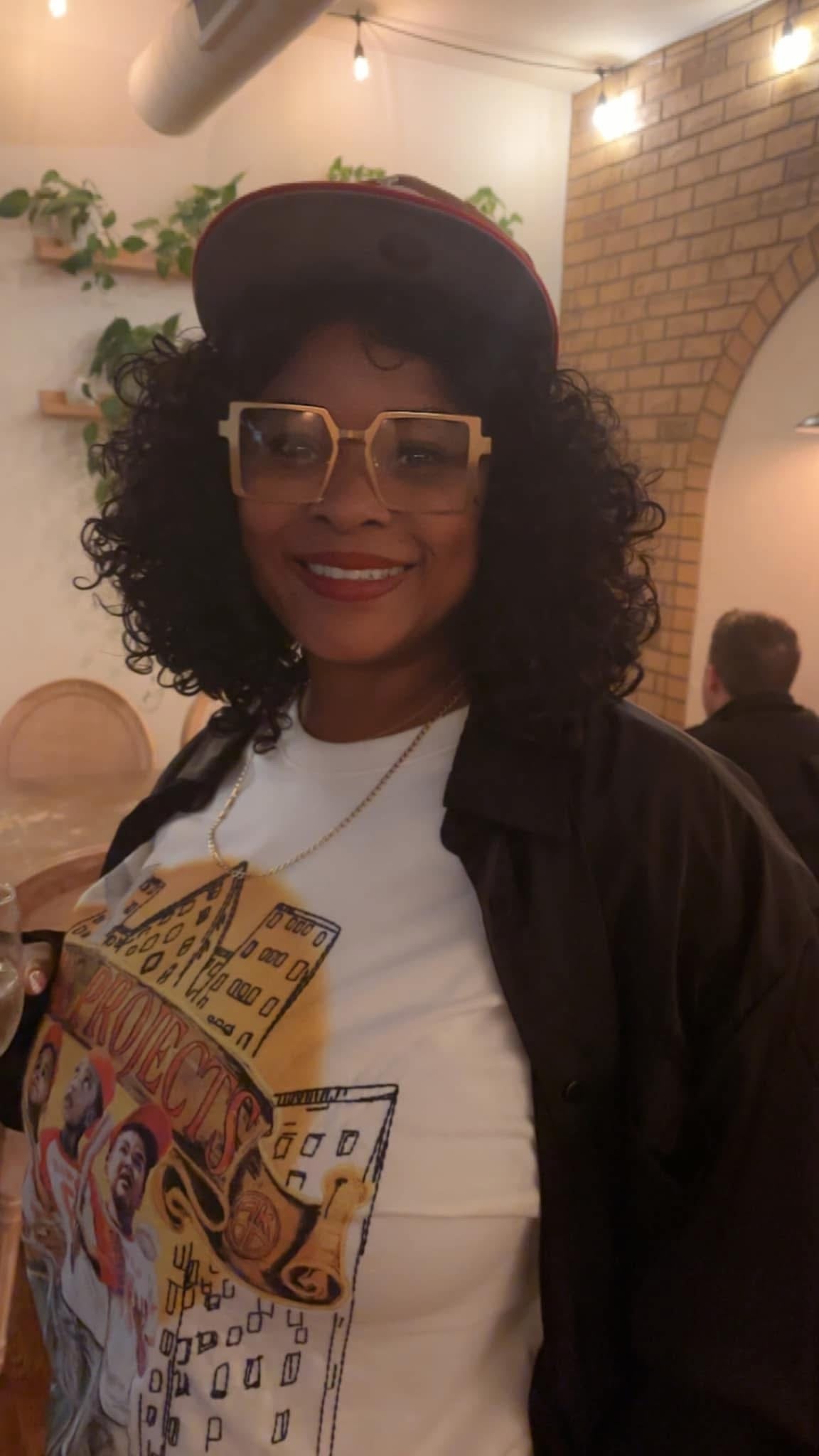 Kelly Eyewear Gold Square Metal Frames