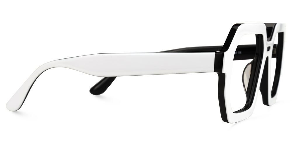 Kelly Eyewear White Aviator Men Kollection