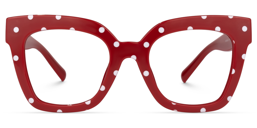 Kelly Eyewear Red/White Polka Dots
